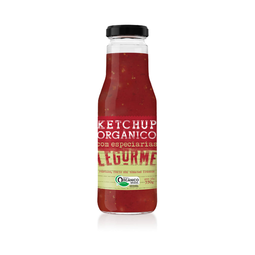 CX 12 Ketchup Org com Especiarias 330g