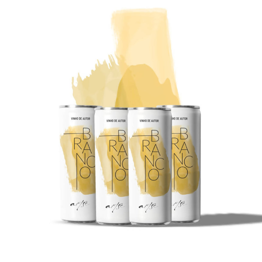 Vinho branco seco - Pack com 4 latas de 269ml